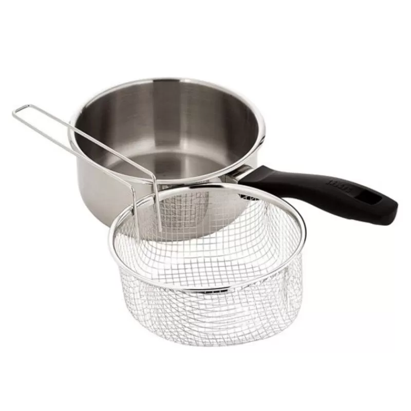 Cerf Dellier Casserole Avec Panier Inox 18 Cm Cheap