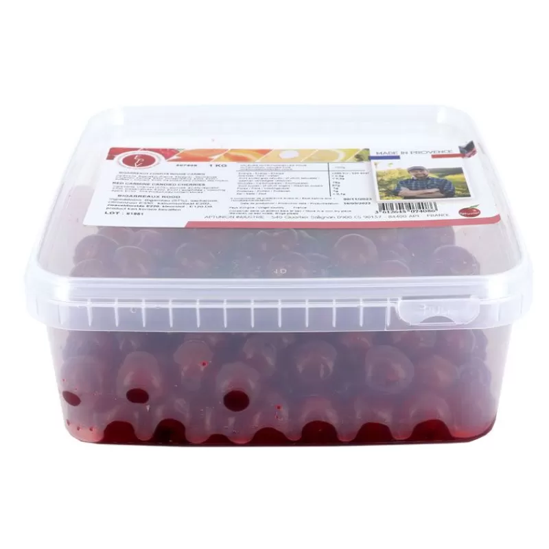 Cerf Dellier Cerises Bigarreaux Confites Rouges 1 Kg