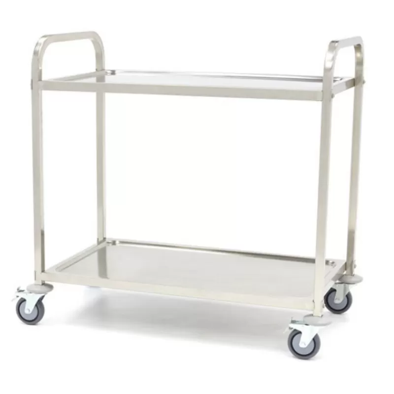 Cerf Dellier Chariot De Service Inox 2 Niveaux Outlet