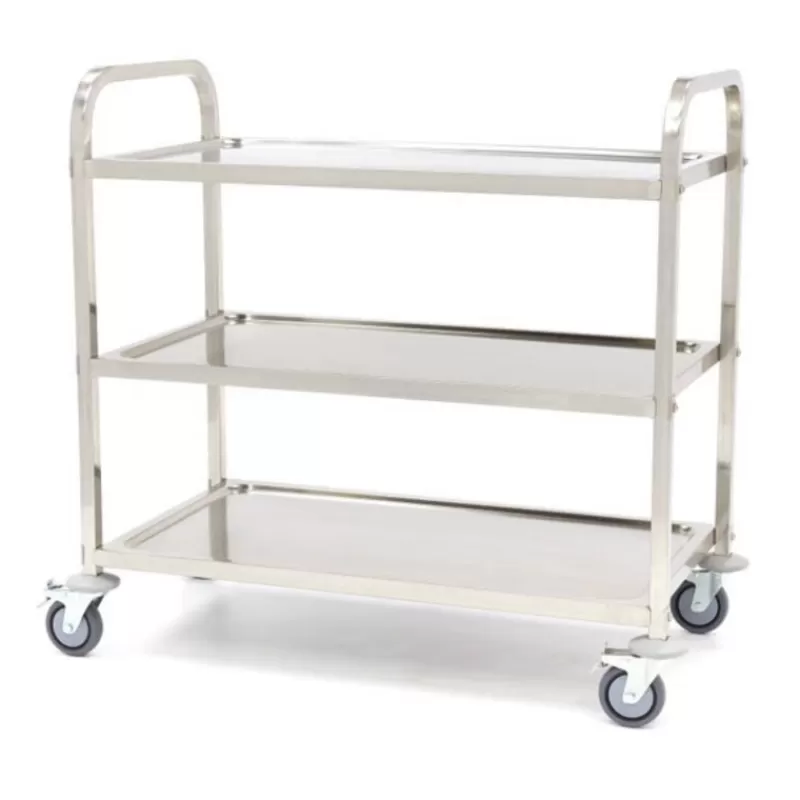 Cerf Dellier Chariot De Service Inox 3 Niveaux Flash Sale