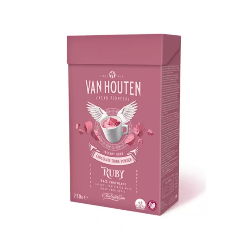 Cerf Dellier Chocolat En Poudre Ruby Van Houten 750 G