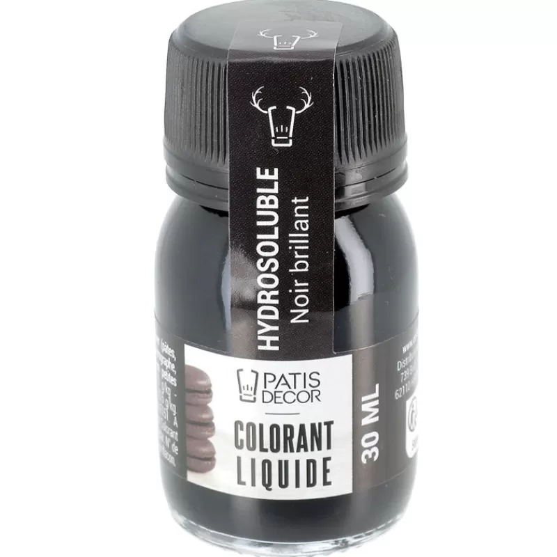 Cerf Dellier Colorant Liquide Hydrosoluble Noir Brillant 30 Ml