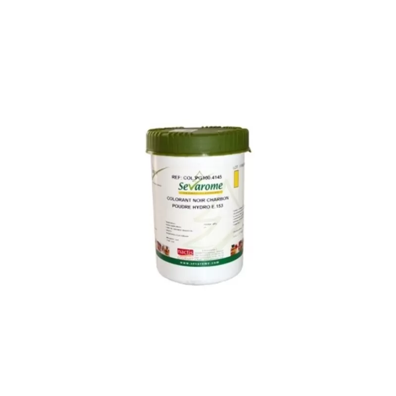 Cerf Dellier Colorant Poudre Alimentaire Noir Vegetal 100 G
