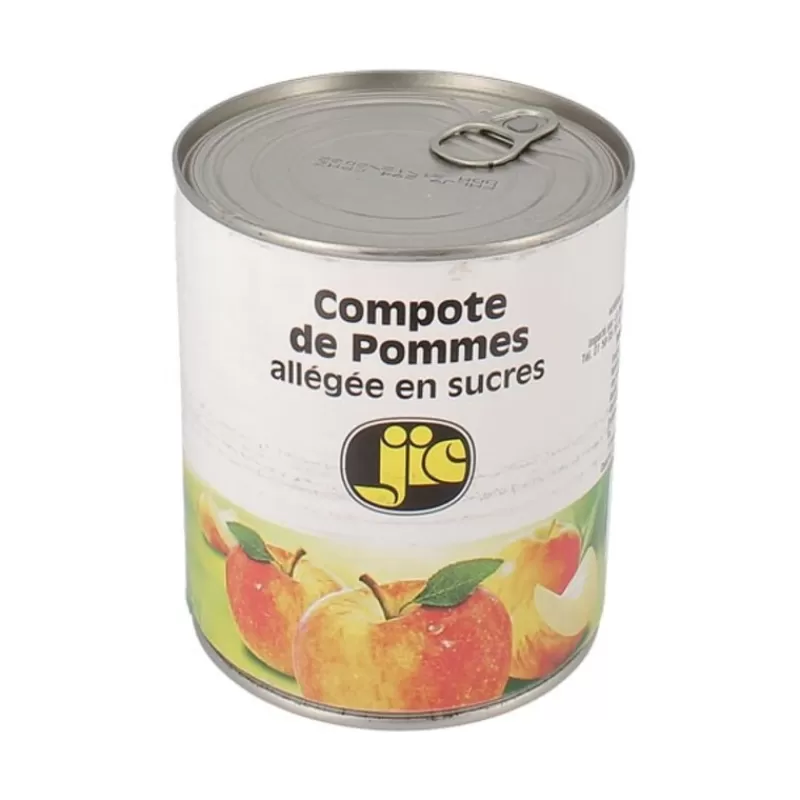 Cerf Dellier Compote De Pommes Allegee En Sucrés La Pulpe