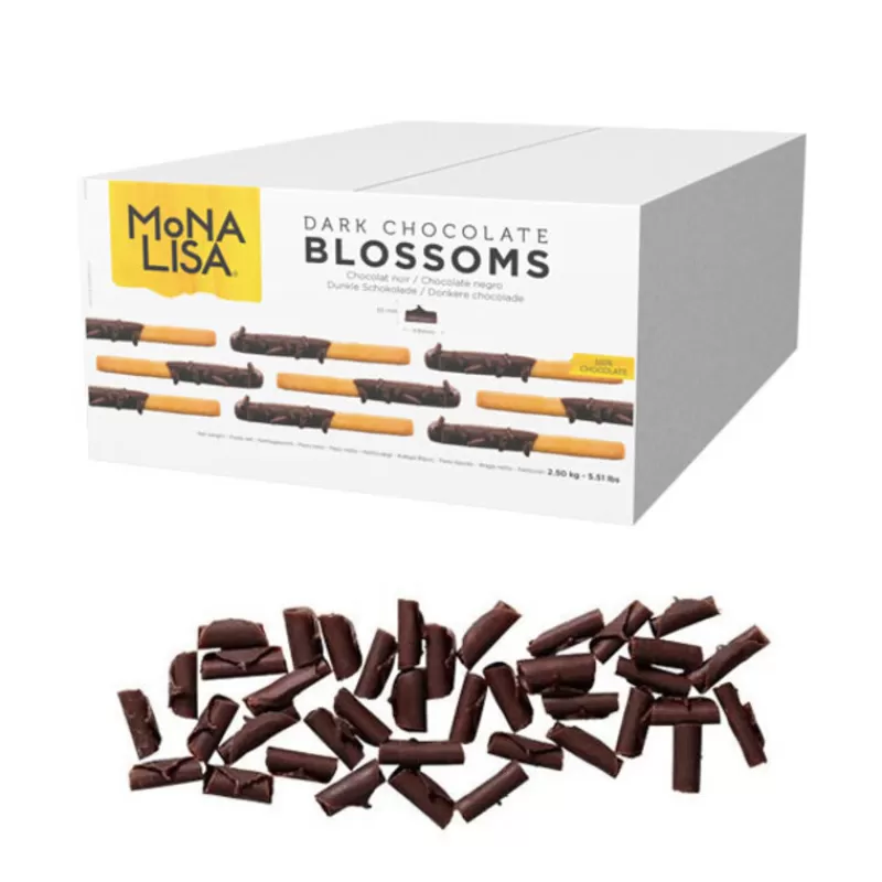 Cerf Dellier Copeaux Chocolat Noir Mona Lisa 2,5 Kg Online