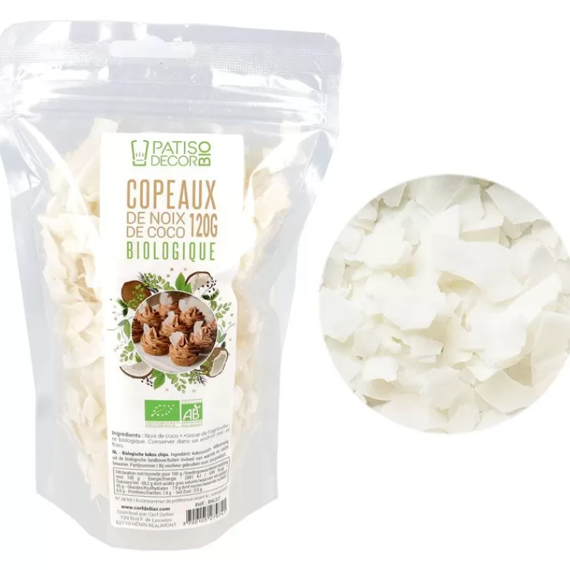 Cerf Dellier Copeaux De Noix De Coco Bio 120 G