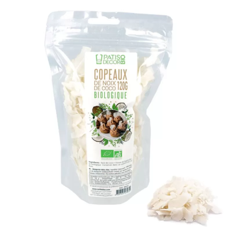 Cerf Dellier Copeaux De Noix De Coco Bio 120 G