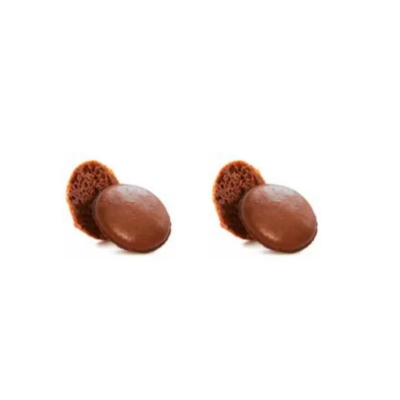 Cerf Dellier Coques De Macarons Chocolat (X 64) - Ddm 06/23