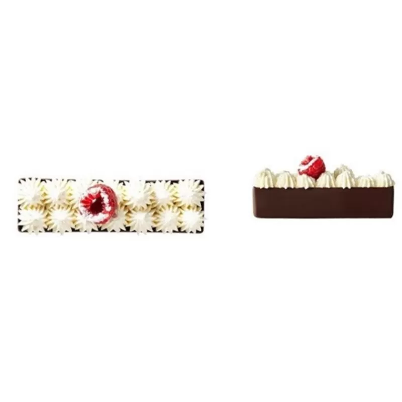 Cerf Dellier Coupelle Chocolat Noir Rectangulaire (X20) Clearance