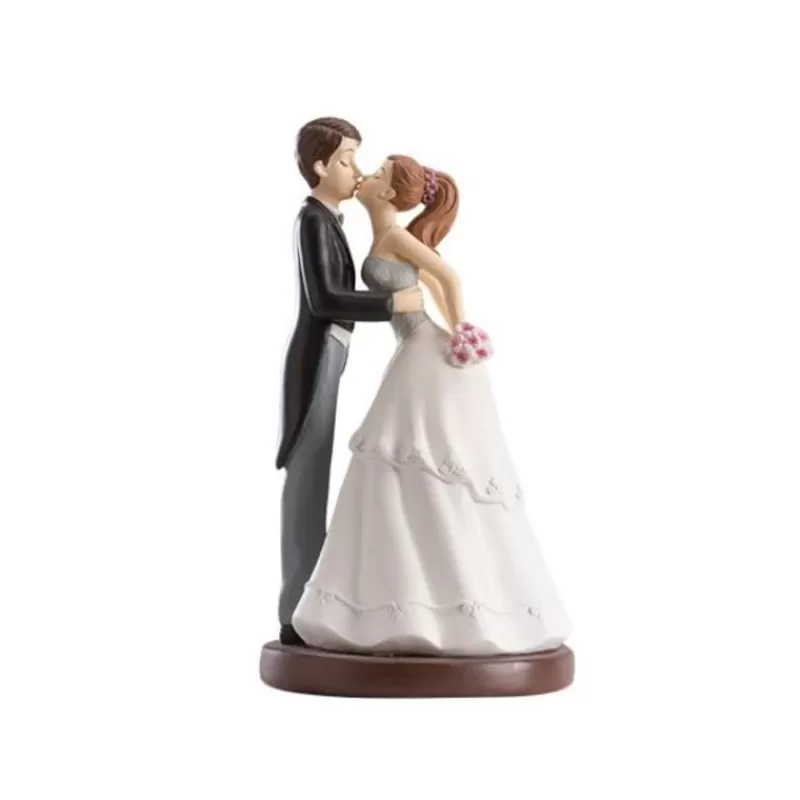 Cerf Dellier Couple De Maries Bisou 16 Cm Clearance