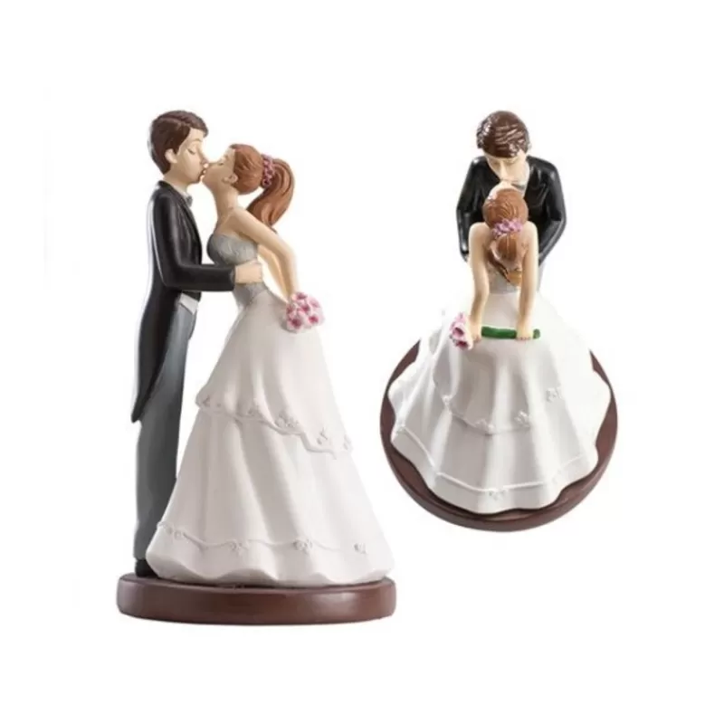 Cerf Dellier Couple De Maries Bisou 16 Cm Clearance