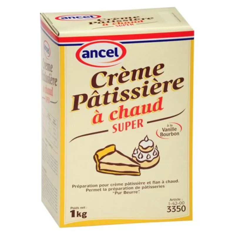 Cerf Dellier Creme Patissiere A Chaud Super Ancel 1 Kg