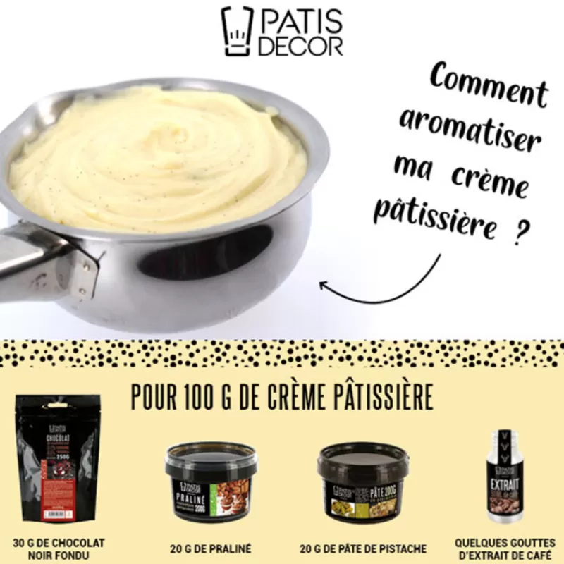 Cerf Dellier Creme Patissiere Patisdecor 200 G