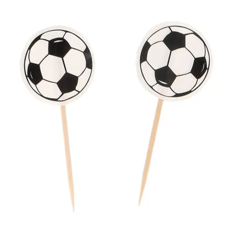 Cerf Dellier Cupcake Toppers Ballon De Foot (X 25) Discount