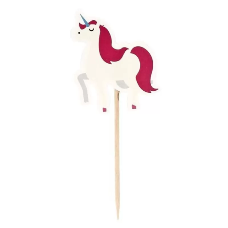 Cerf Dellier Cupcake Toppers Licorne (X 12) Fashion