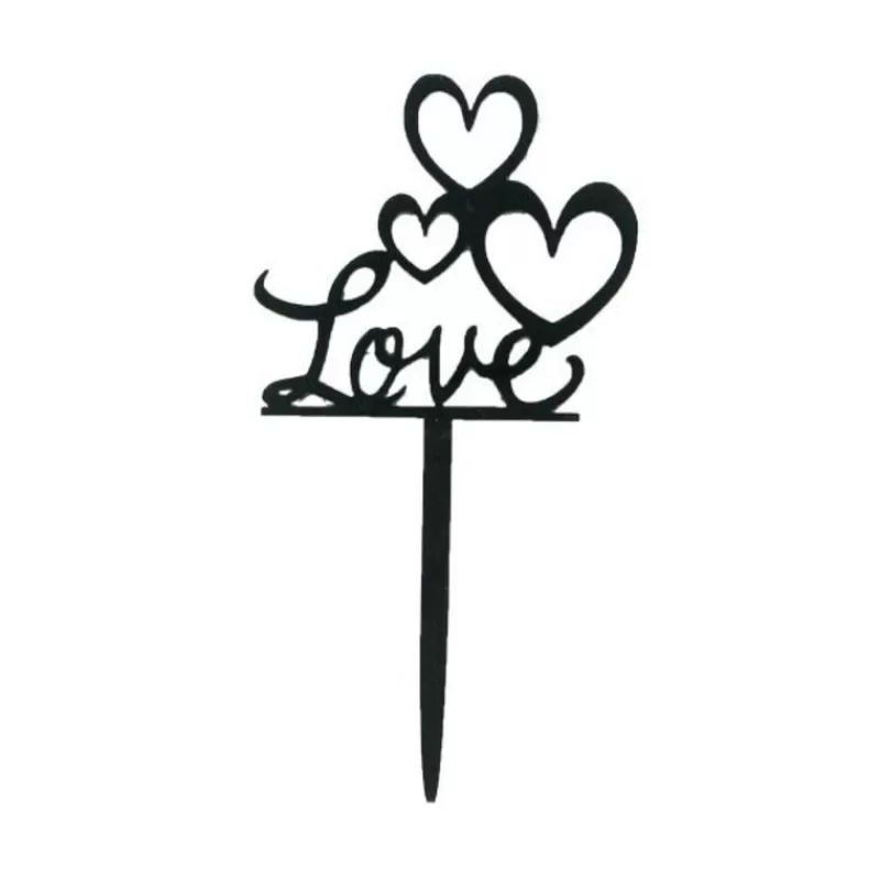 Cerf Dellier Cupcake Toppers Love (X8) Sale