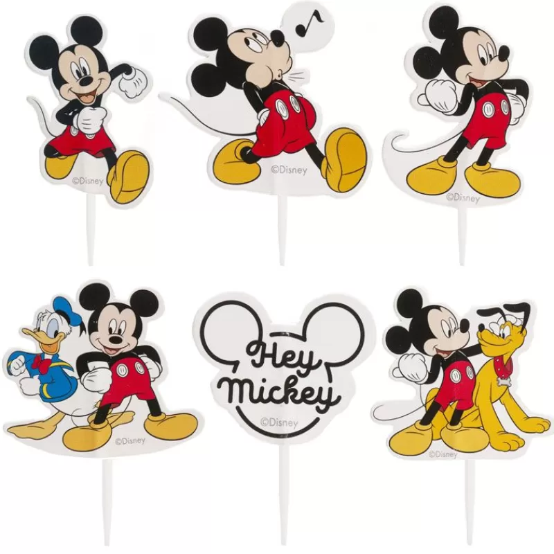 Cerf Dellier Cupcake Toppers Mickey Assortis (X30) Online