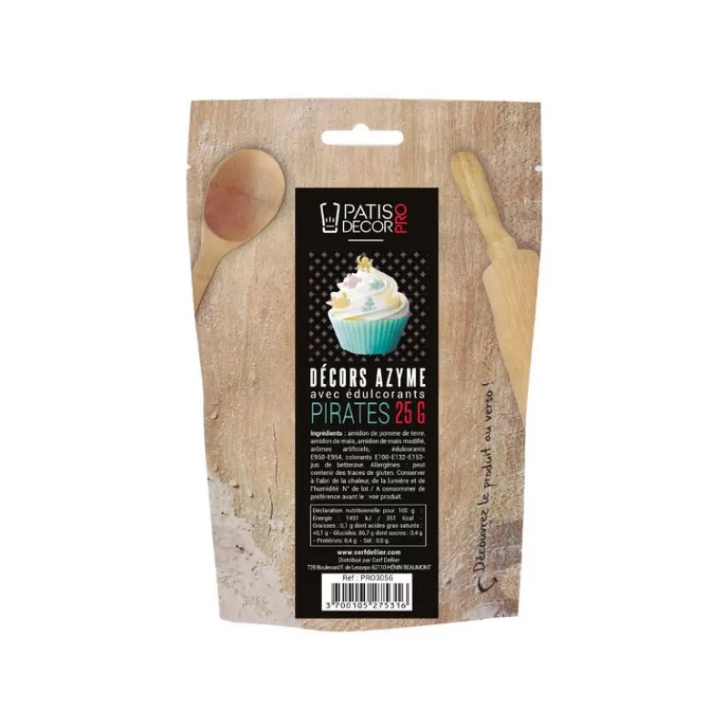 Cerf Dellier Décors Azyme Pirates Patisdecor Pro 25 G Online