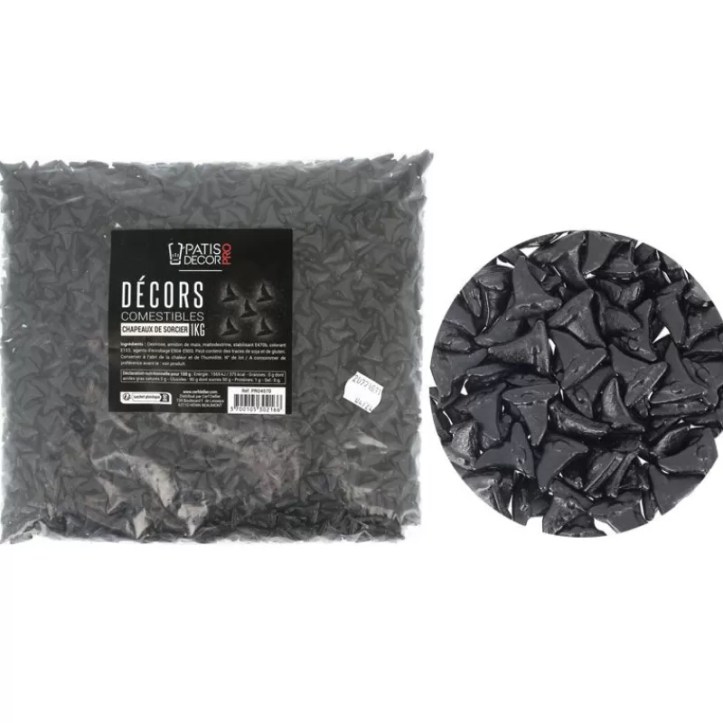Cerf Dellier Décors Comestibles Chapeaux De Sorcier 1 Kg Hot
