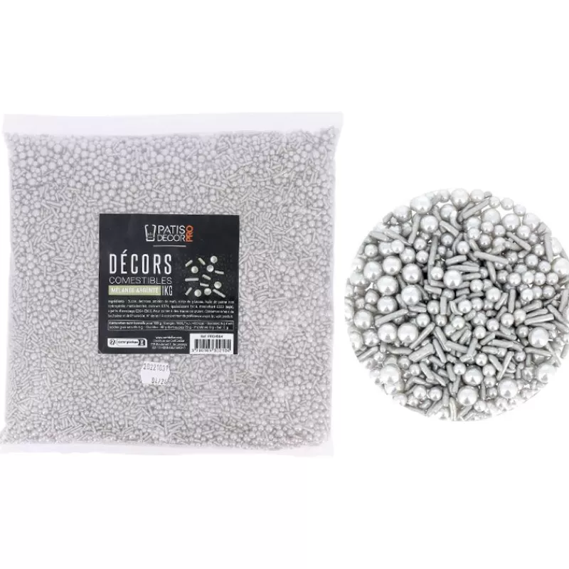 Cerf Dellier Décors Comestibles Melange Argente 1 Kg Shop