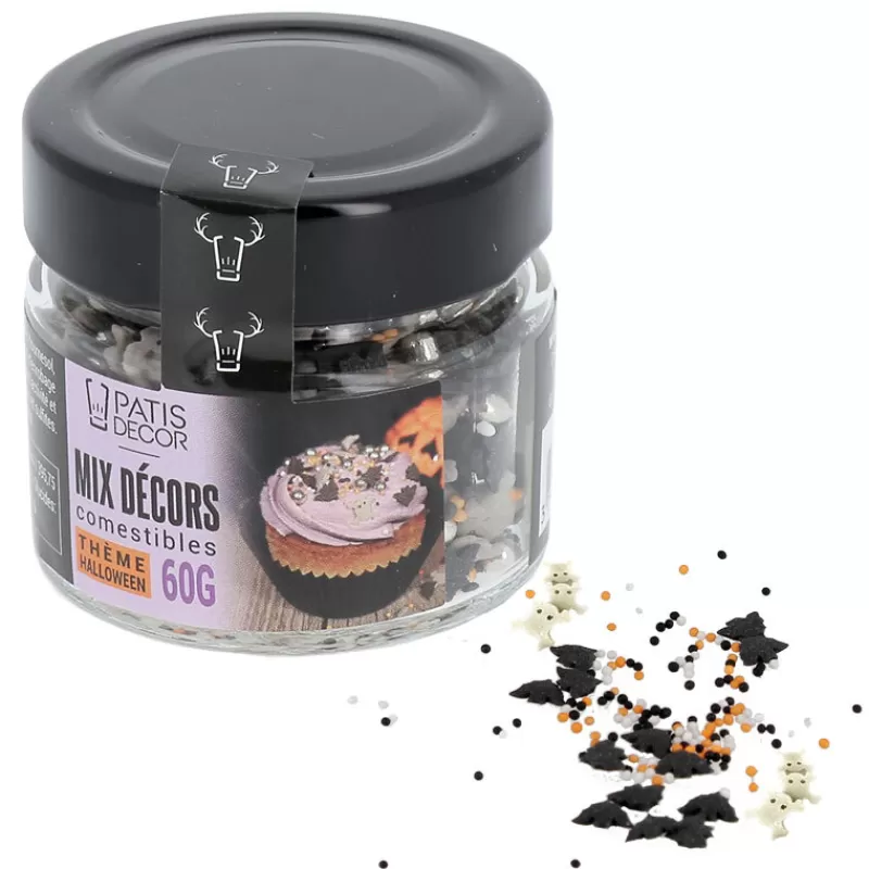 Cerf Dellier Décors Comestibles Melange Halloween 60 G Outlet