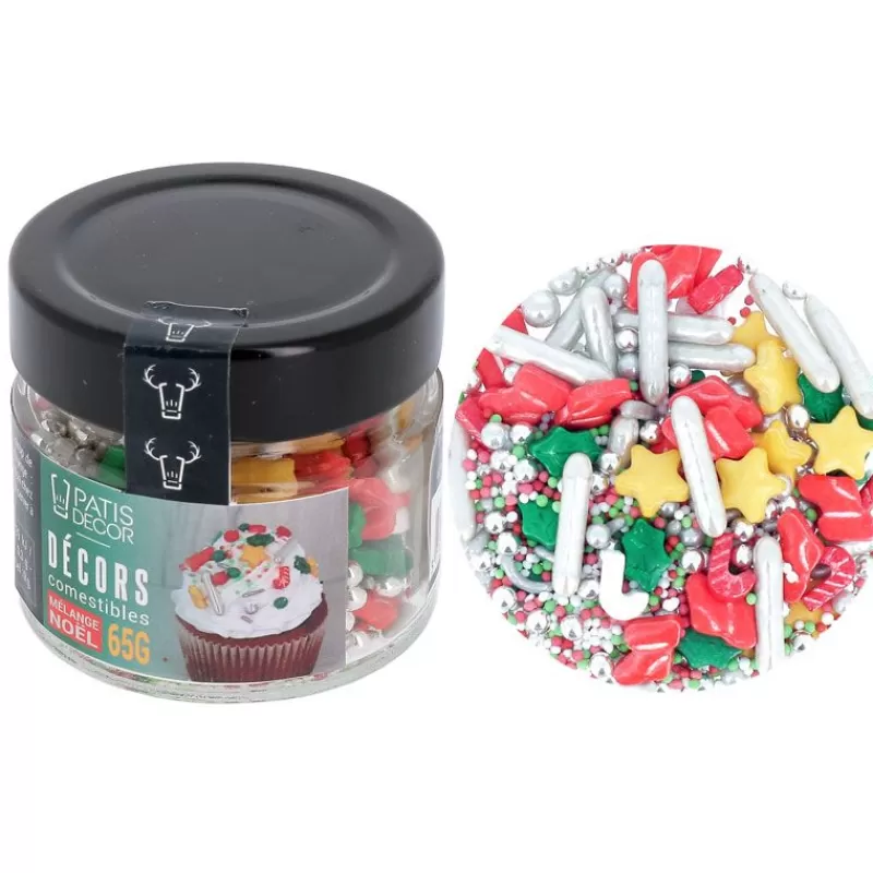 Cerf Dellier Décors Comestibles Melange Noël 65 G Store