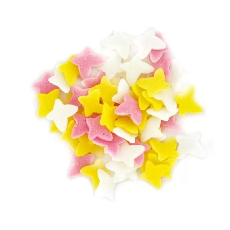 Cerf Dellier Décors Comestibles Papillons Tricolores 45 G Cheap