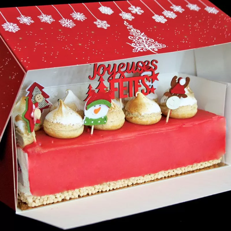 Cerf Dellier Décors De Noël En Feutrine Theme 2 (X10) Outlet