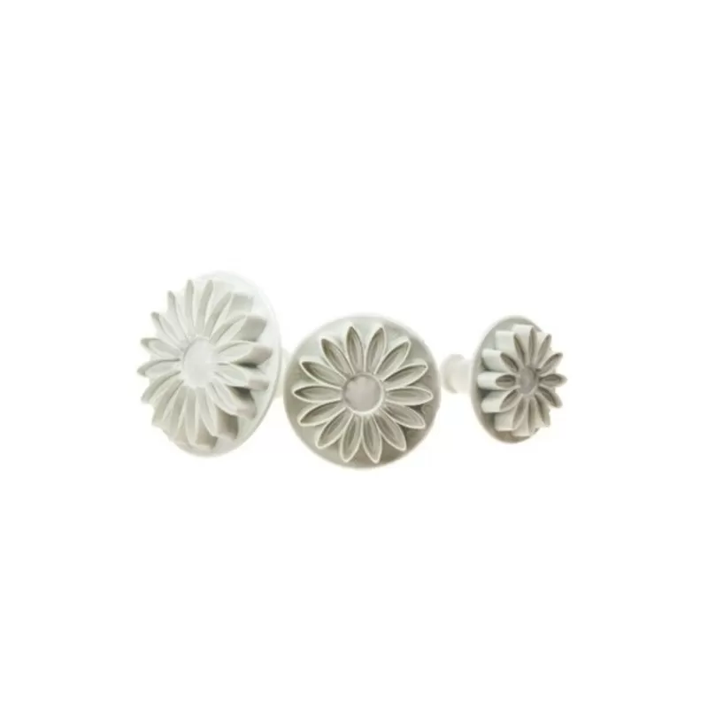 Cerf Dellier Découpoirs Poussoirs Marguerites Patisdecor Assortis (X 3) Outlet