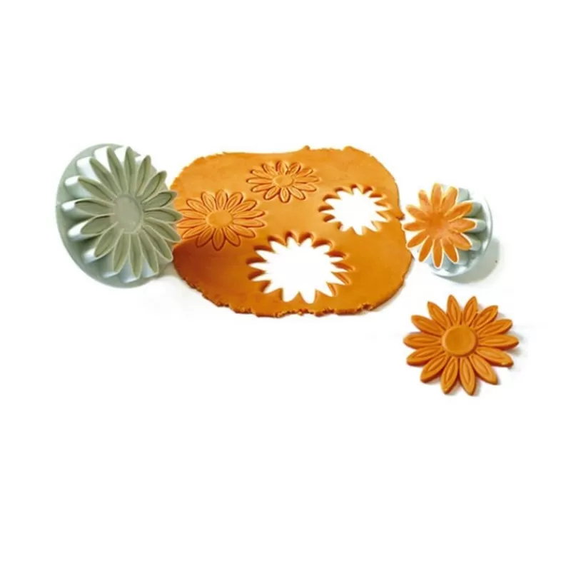 Cerf Dellier Découpoirs Poussoirs Marguerites Patisdecor Assortis (X 3) Outlet
