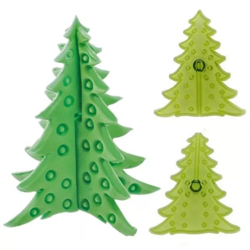 Cerf Dellier Découpoirs Sapins 3 D (Jeu De 8) Cheap