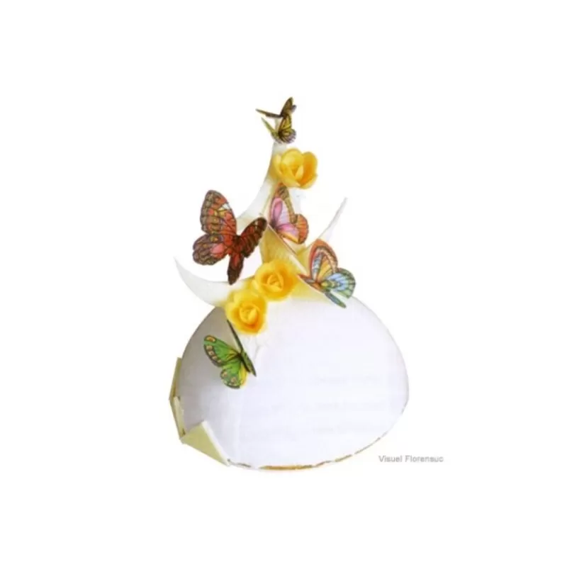 Cerf Dellier Decor Azyme Papillons Assortis (X260) Clearance