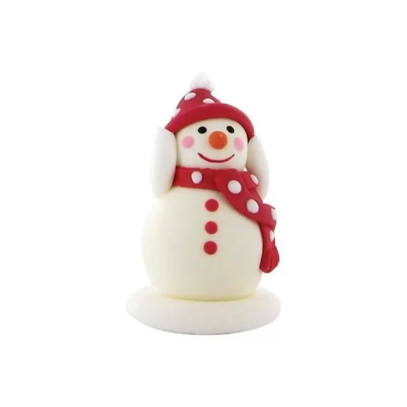 Cerf Dellier Decor Comestible Bonhomme De Neige Content Sale