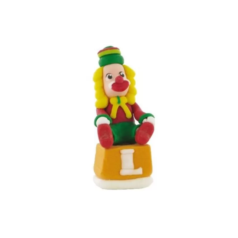 Cerf Dellier Decor Comestible Clown Sur Un Cube Store