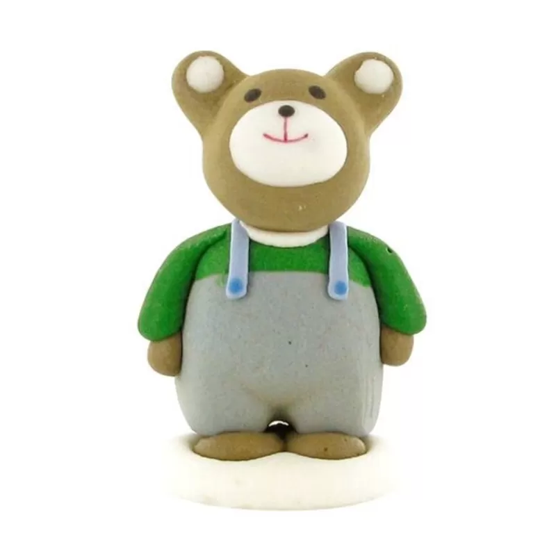 Cerf Dellier Decor Comestible Ours En Salopette 6 Cm Hot