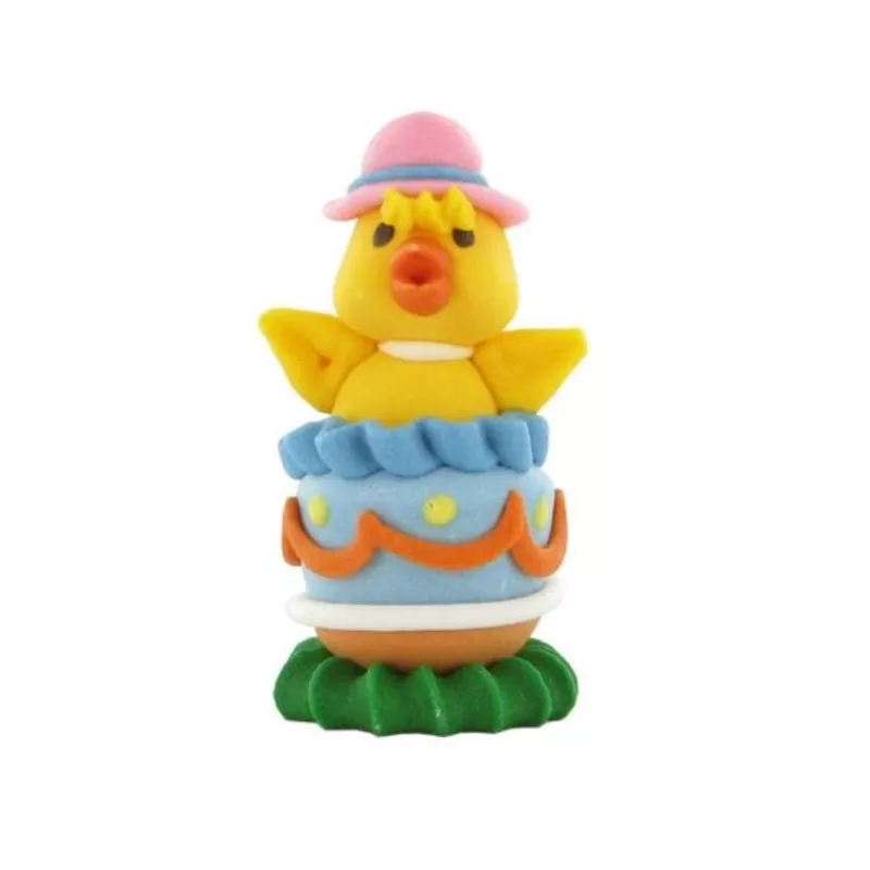 Cerf Dellier Decor Comestible Poussin Chapeau Fashion