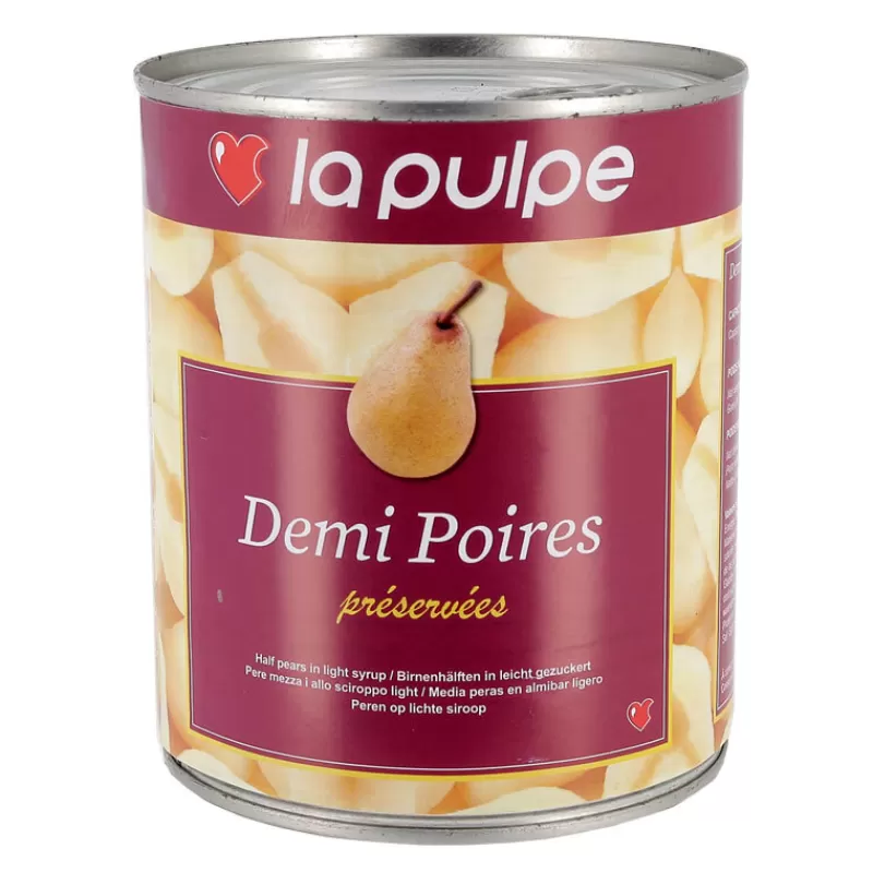 Cerf Dellier Demi Poires Au Sirop Leger 840 G