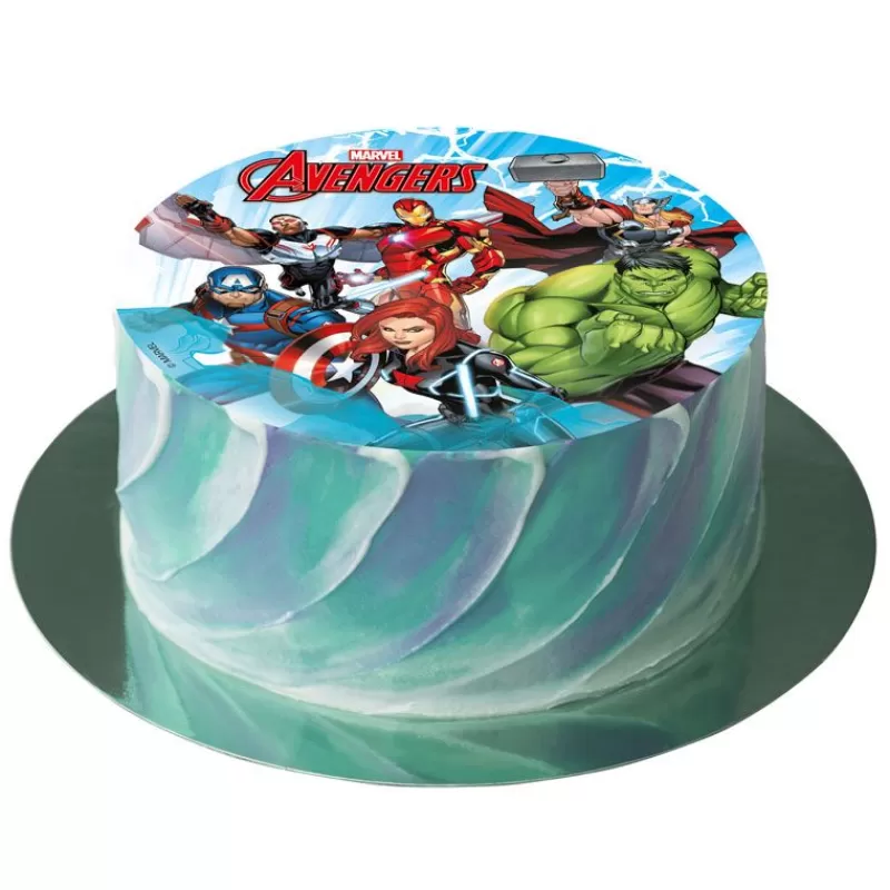 Cerf Dellier Disque Gateau En Azyme Avengers 15,5 Cm Cheap