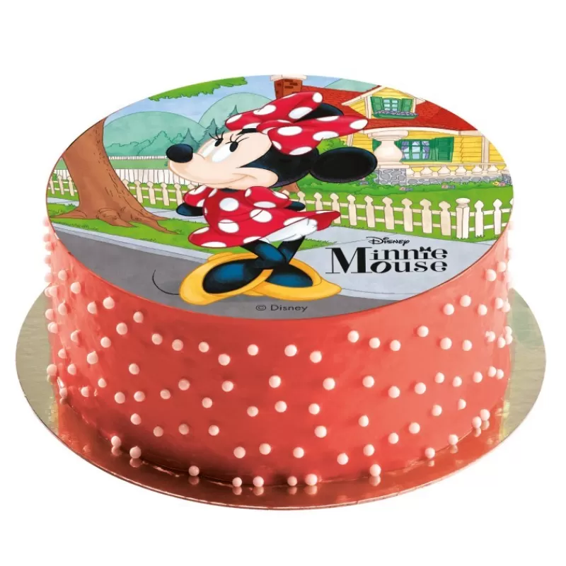 Cerf Dellier Disque Gateau En Azyme Minnie Mouse 20 Cm Shop