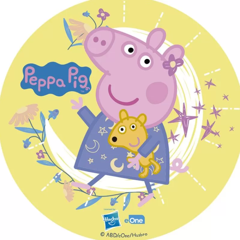 Cerf Dellier Disque Gateau En Azyme Peppa Pig 15,5 Cm Best