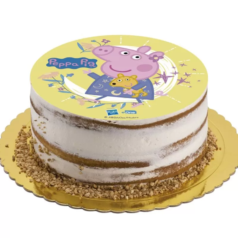 Cerf Dellier Disque Gateau En Azyme Peppa Pig 15,5 Cm Best