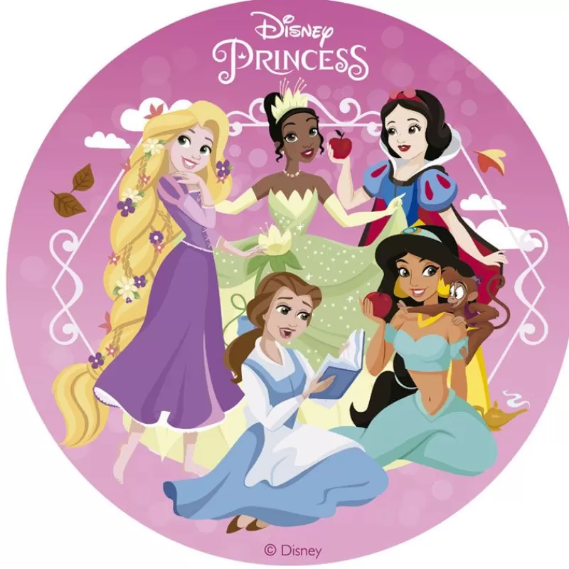 Cerf Dellier Disque Gateau En Azyme Princesses Disney 15,5 Cm Cheap