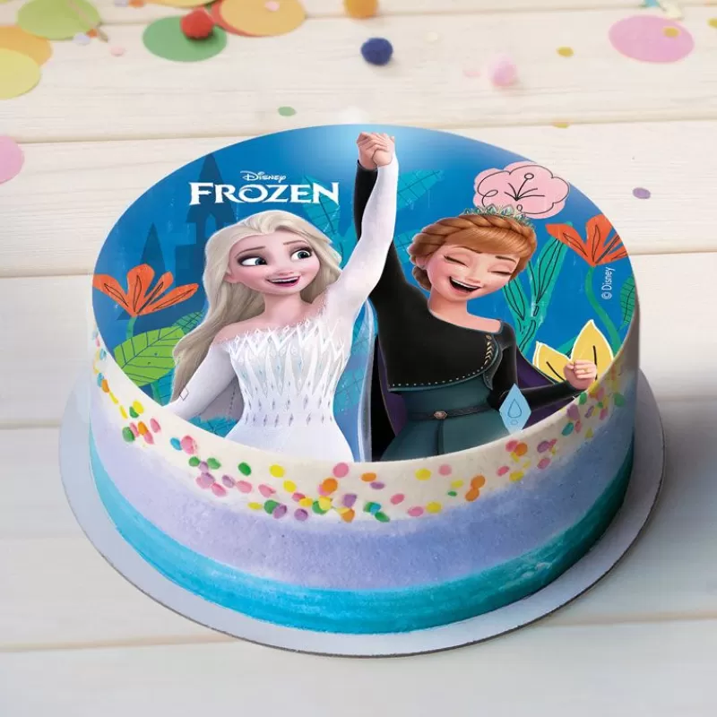 Cerf Dellier Disque Gateau En Azyme Reine Des Neiges 15,5 Cm Outlet