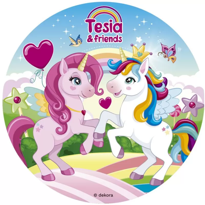 Cerf Dellier Disque Gateau En Azyme Tesia & Friends 15,5 Cm Best Sale