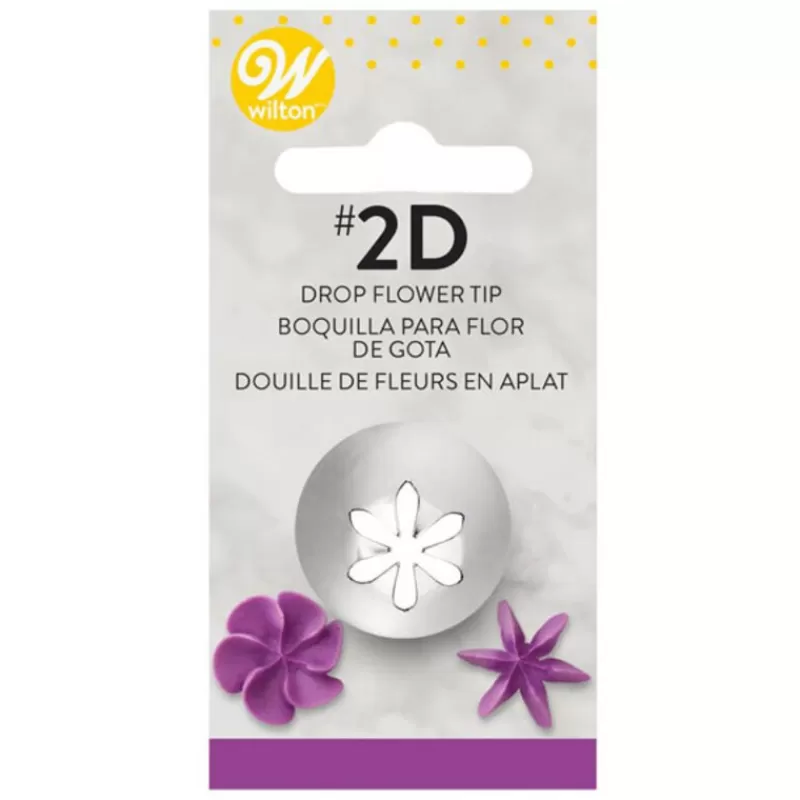 Cerf Dellier Douille A Fleurs Large N 2D Wilton