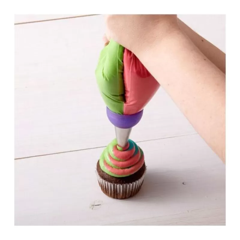 Cerf Dellier Douille Pour Kit De Décoration Tricolore Wilton