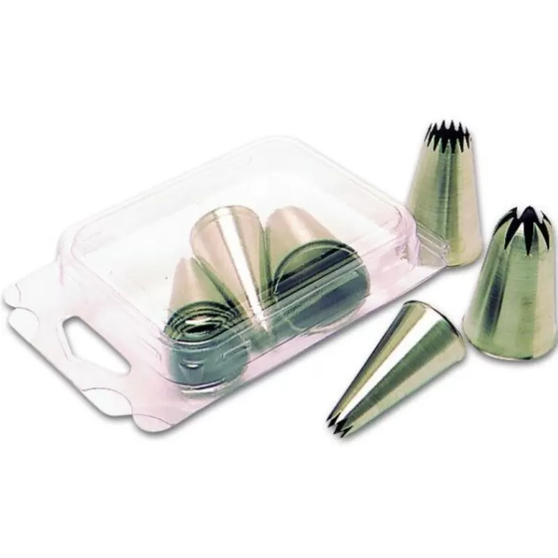 Cerf Dellier Douilles Cannelees Inox (X6)