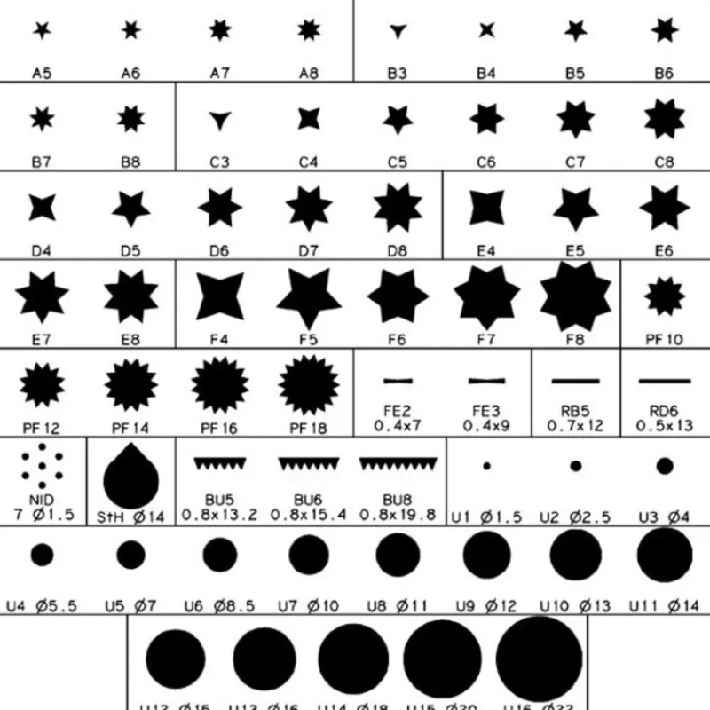 Cerf Dellier Douilles Unies (X6)