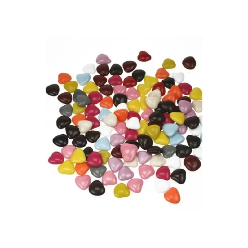 Cerf Dellier Dragées Mini Coeurs Assorties (150 G)