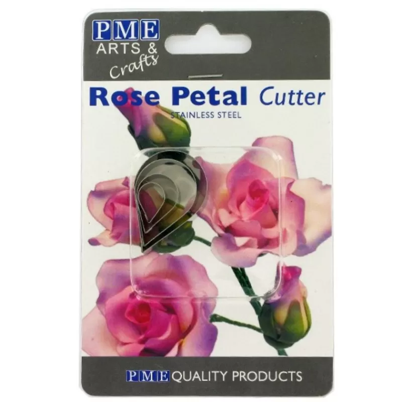 Cerf Dellier Emporte-Pièces Inox Petales De Roses Pme (X 4)